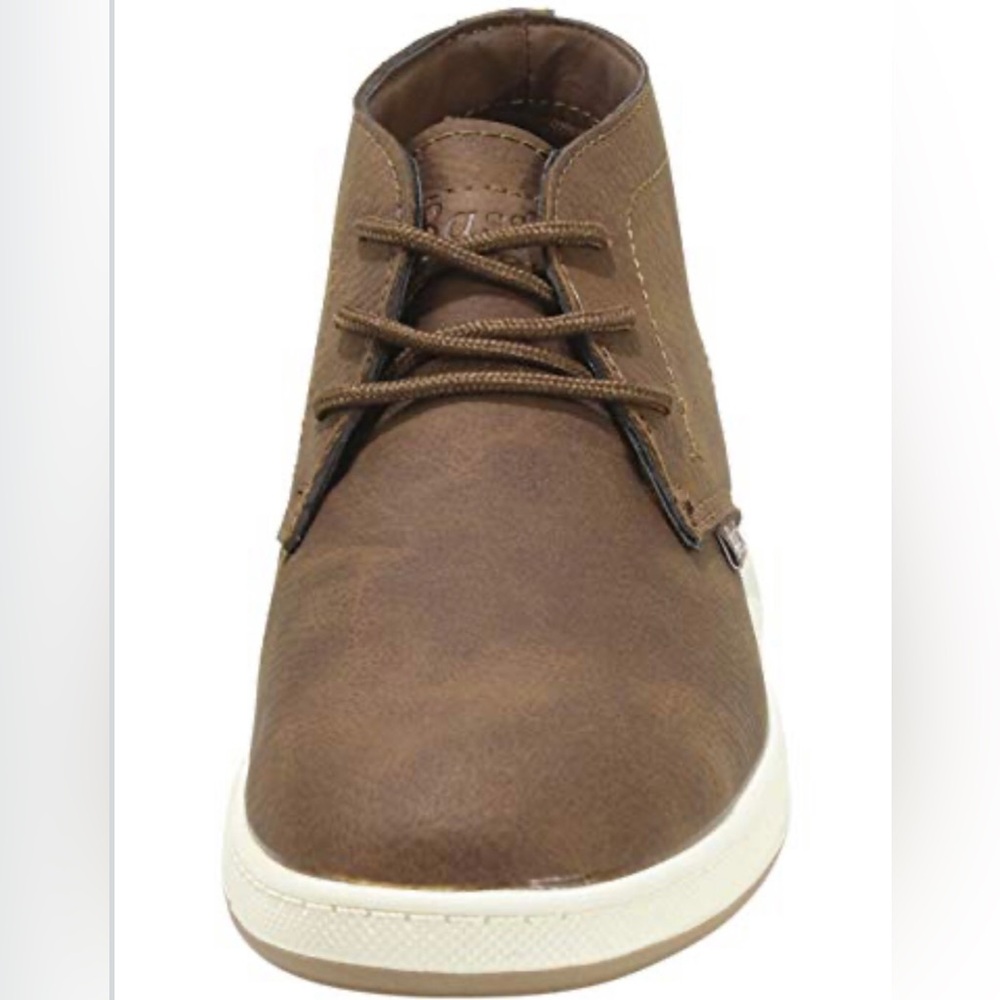 Men Chukka Shoe Boot business casual dress vegan leather classic wedding office - Picture 4 of 16